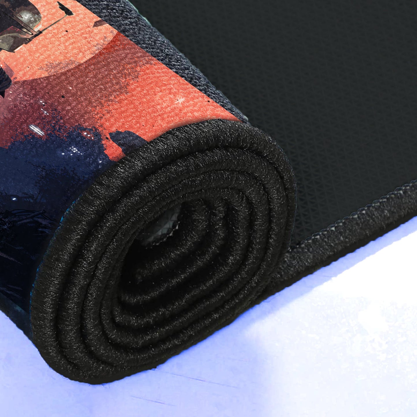Boba Fett Star Wars inspired Gaming Rug - 62x40 inches