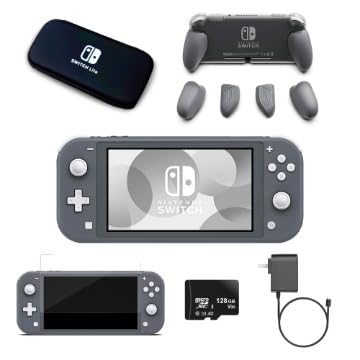 Nintendo Switch Lite fine Bundle (Gray) (refurbished)