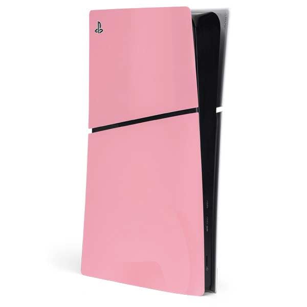 Skinit Decal Gaming Skin Compatible with PS5 Slim Digital Edition Console - Light Pink Design