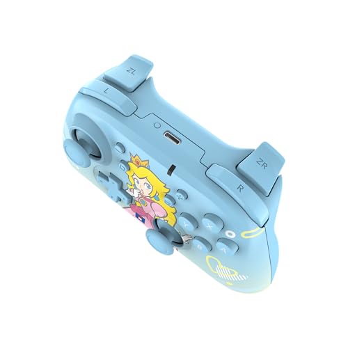 HORI Wireless HORIPAD for Nintendo Switch - City Pop Peach Color, Model NSW-526U, Officially Licensed by Nintendo