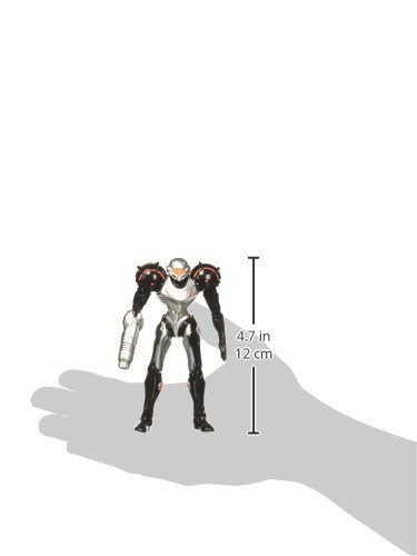 World of Nintendo Samus Action Figure, 4" Blue, Model 38598, Metroid Prime 3 Collectible