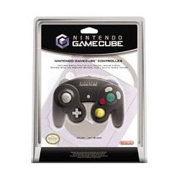 Nintendo GameCube Controller (Black) (refurbished)