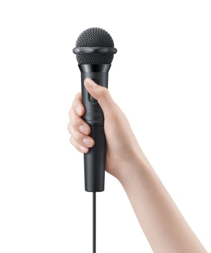 Nintendo Wii U Microphone - Black, Model WUPAMWKA, Ideal for Gaming and Karaoke