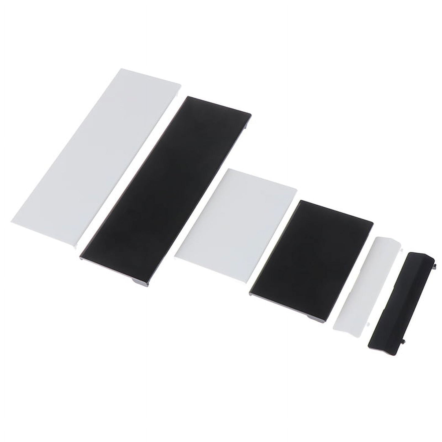 3Pcs/Set Memory Card Door Slot Cover Lids Replacement For Nintendo Wii Console