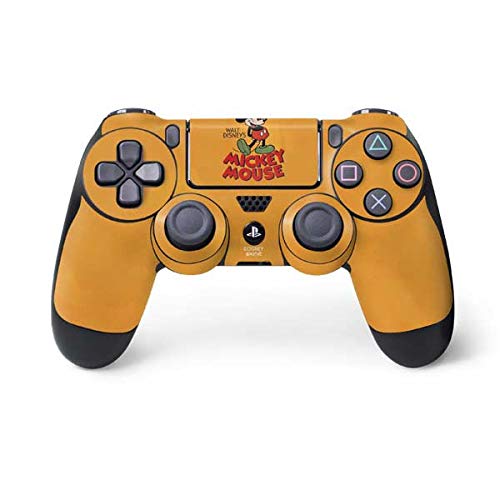 Skinit Decal Gaming Skin Compatible with PS4 Controller - Officially Licensed Disney Mickey Mouse Walt Disney Classic Character Design