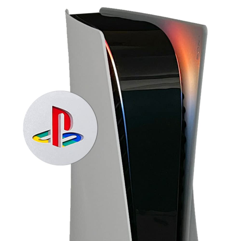 Power Light Decal and Underlay Sticker Combo for PS5 Playstation 5 (Sunset)