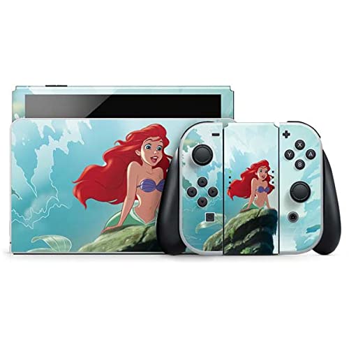 Skinit Decal Gaming Skin Compatible with Nintendo Switch OLED (2021) - Officially Licensed Disney The Little Mermaid Ariel Part of Your World Design