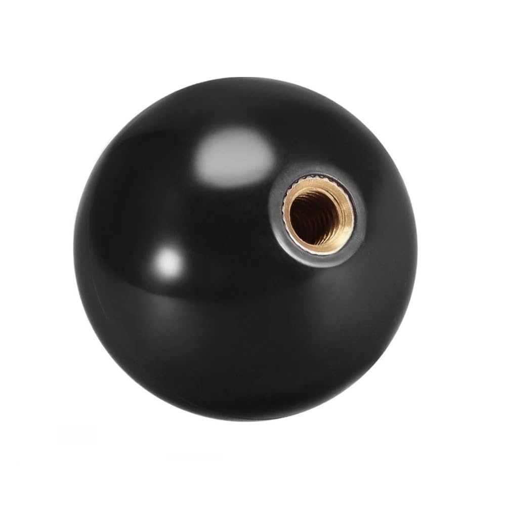 AKUYAO Joystick Ball Top Ball 35mm M6 Screw Hole for Arcade Game Joystick Handle DIY Parts (BLACK)