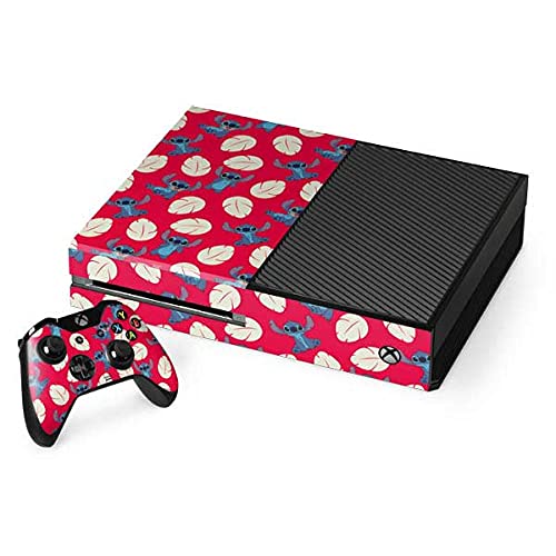 Skinit Decal Gaming Skin Compatible with Xbox One Console and Controller Bundle - Officially Licensed Disney Lilo and Stitch Character Pattern Design