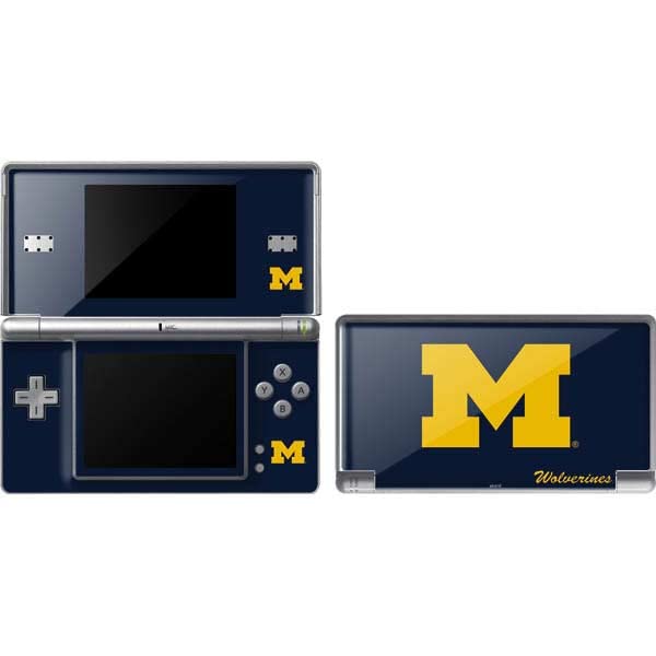 Skinit Decal Gaming Skin Compatible with DS Lite - Officially Licensed College Michigan M Logo Bold Design