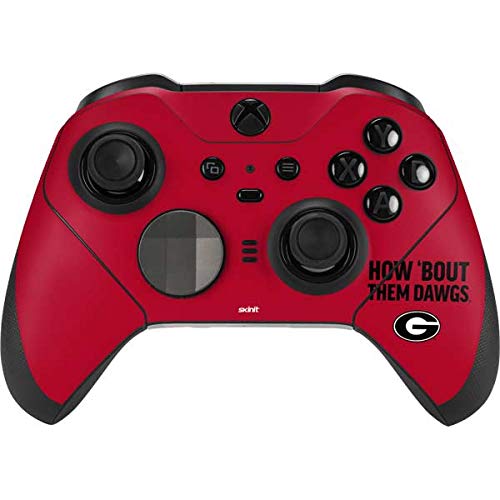 Skinit Decal Gaming Skin Compatible with Xbox Elite Wireless Controller Series 2 - Officially Licensed University of Georgia How Bout Them Dawgs Design