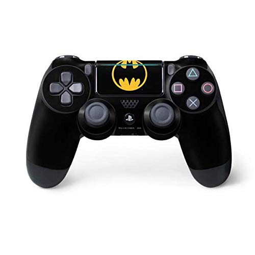 Skinit Decal Gaming Skin Compatible with PS4 Pro/Slim Controller - Officially Licensed DC Comics Batman Logo Design