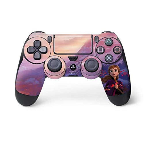 Skinit Decal Gaming Skin Compatible with PS4 Controller - Officially Licensed Disney Frozen II Anna Design