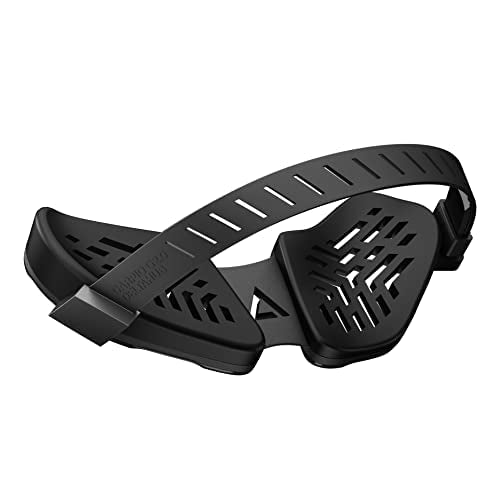 DELTAHUB carpio g20 - Right-Handed Truly Ergonomic gaming Wrist Rest for Mouse gamer Approved stress Relief Anti-Fatigue computer Laptop Esports Silicone Strap Easy glide (Large Right Black)