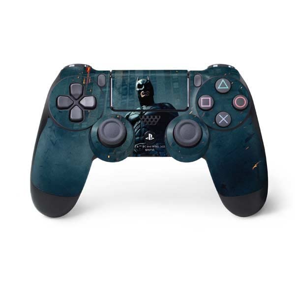 Skinit Decal Gaming Skin Compatible with PS4 Controller - Officially Licensed The Dark Knight Movie Poster Design