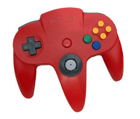 Nintendo 64 Controller - Red (refurbished)