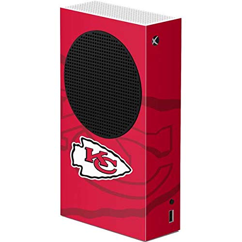 Skinit Decal Gaming Skin Compatible with Xbox Series S Console - Officially Licensed NFL Kansas City leaders Double Vision Design