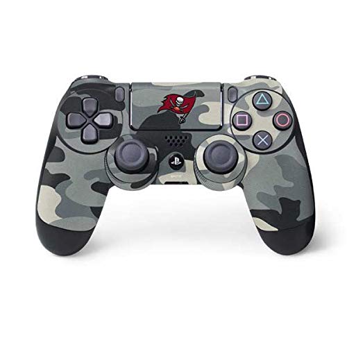 Skinit Decal Gaming Skin Compatible with PS4 Controller - Officially Licensed NFL Tampa Bay Buccaneers Camo Design
