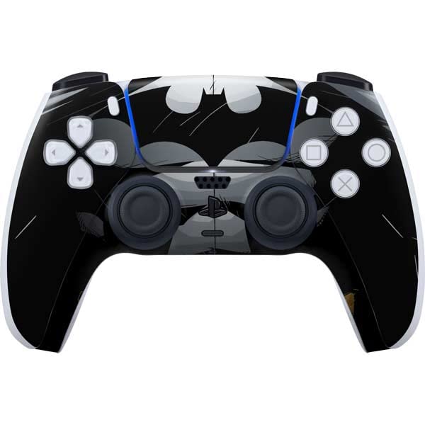 Skinit Decal Gaming Skin Compatible with PS5 Controller - Officially Licensed DC Comics Batman Chest Comic Art Design