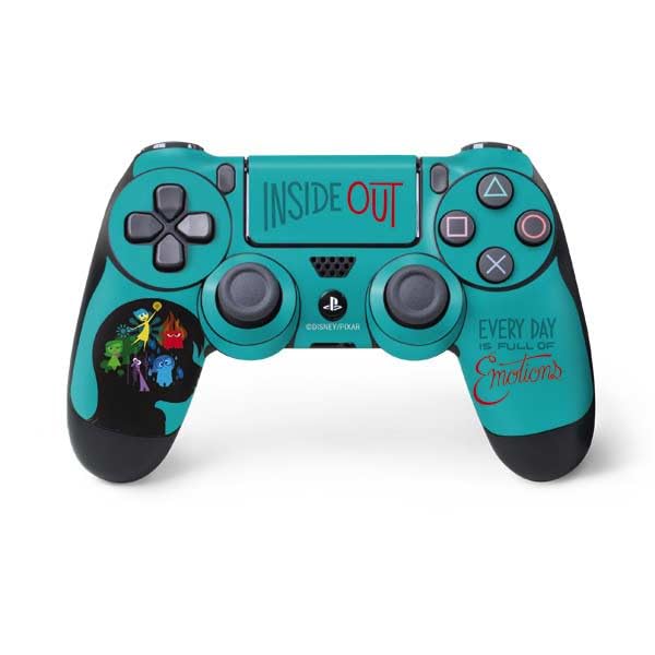 Skinit Decal Gaming Skin Compatible with PS4 Controller - Officially Licensed Disney Inside Out Rileys Emotions Design