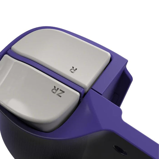 CRKD Nitro Deck - Professional Handheld Deck for Nintendo Switch & OLED - Zero Stick Drift - Retro Purple - Model 25-ND-RPU