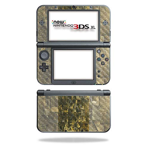 MightySkins Carbon Fiber Skin for Nintendo New 3DS XL (2015) - Ma Jolie | Protective Durable Textured Carbon Fiber Finish | Easy to Apply Remove and Change Styles | Made in The USA