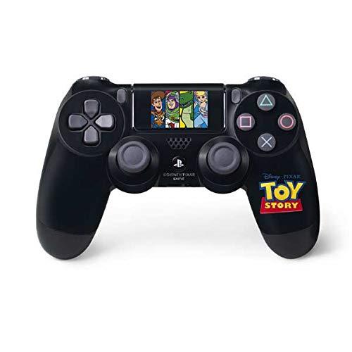 Skinit Decal Gaming Skin Compatible with PS4 Controller - Officially Licensed Disney Toy Story Character Grid Design