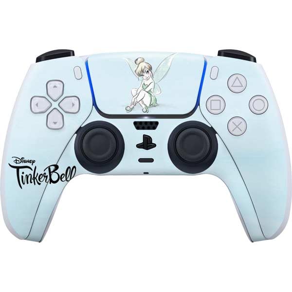 Skinit Decal Gaming Skin Compatible with PS5 Controller - Officially Licensed Disney Tinker Bell Sketch Art Design