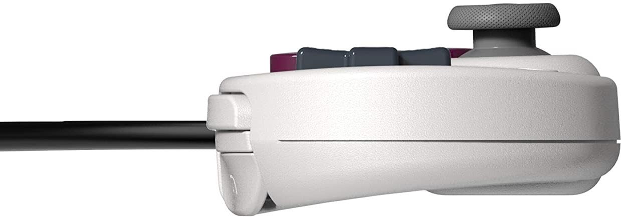 8Bitdo SN30 Pro USB Gamepad - G Classic Edition for Nintendo Switch - White - Model RET00260