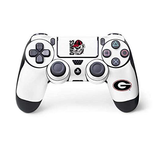 Skinit Decal Gaming Skin Compatible with PS4 Controller - Officially Licensed University of Georgia Dawgs Design