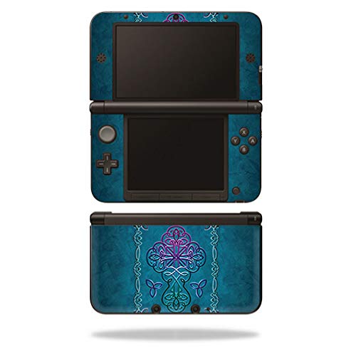 MightySkins Skin Compatible with Nintendo 3DS XL Original (2012-2014) - Celtic Cross | Protective, Durable, and Unique Vinyl wra