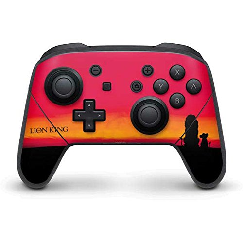 Skinit Decal Gaming Skin Compatible with Nintendo Switch Pro Controller - Officially Licensed Disney The Lion King Movie Poster Art Design