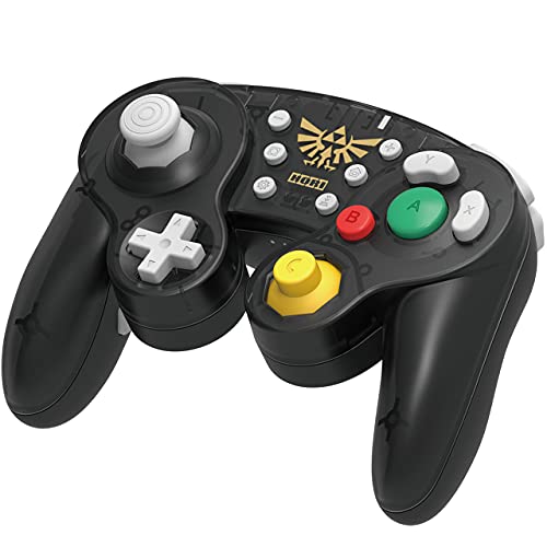 HORI Nintendo Switch Wireless Battle Pad Controller - Gamecube Style, Black, Model NSW-274U