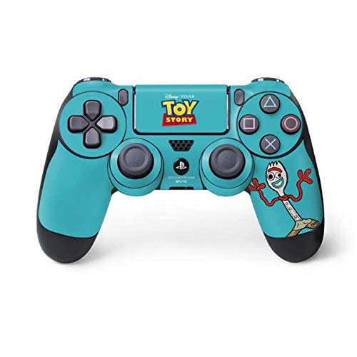 Skinit Decal Gaming Skin Compatible with PS4 Controller - Officially Licensed Disney Toy Story Forky Design