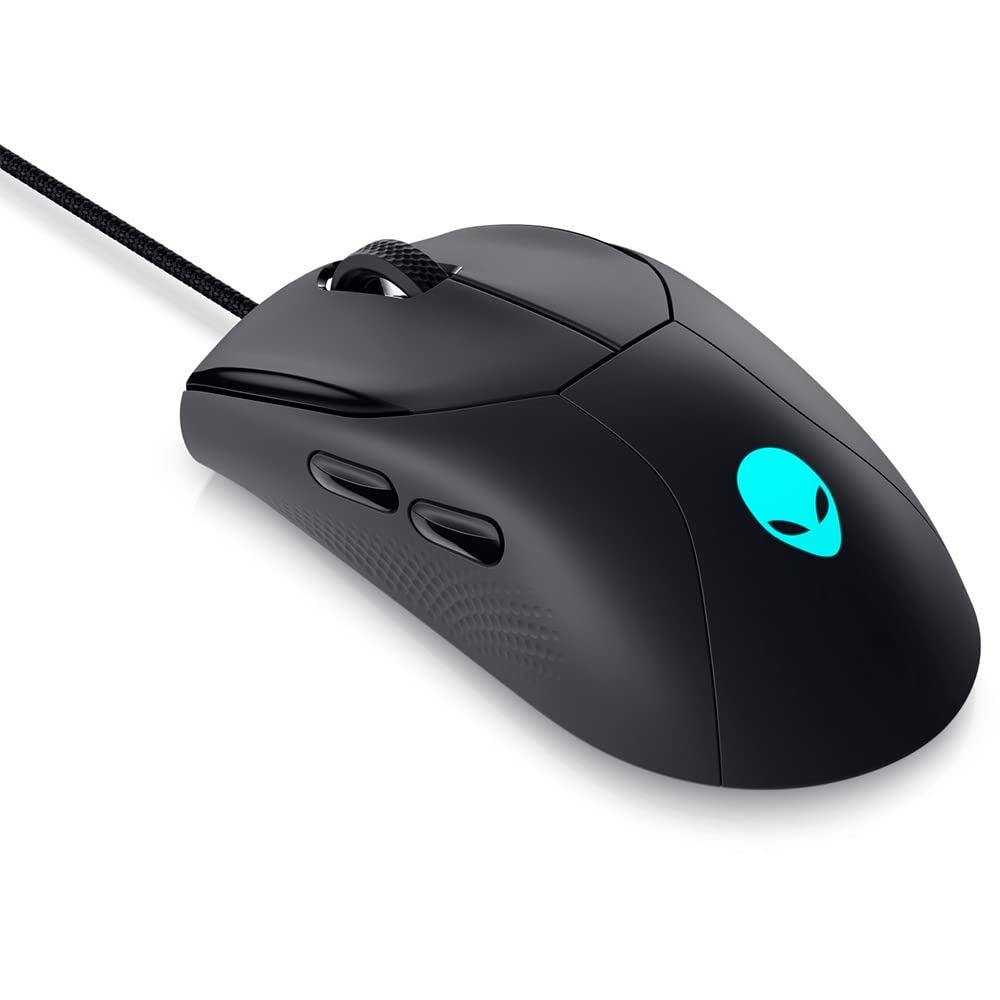 Alienware AW320M Wired Gaming Mouse USB-A Optical Sensor 6 Configurable Buttons Black