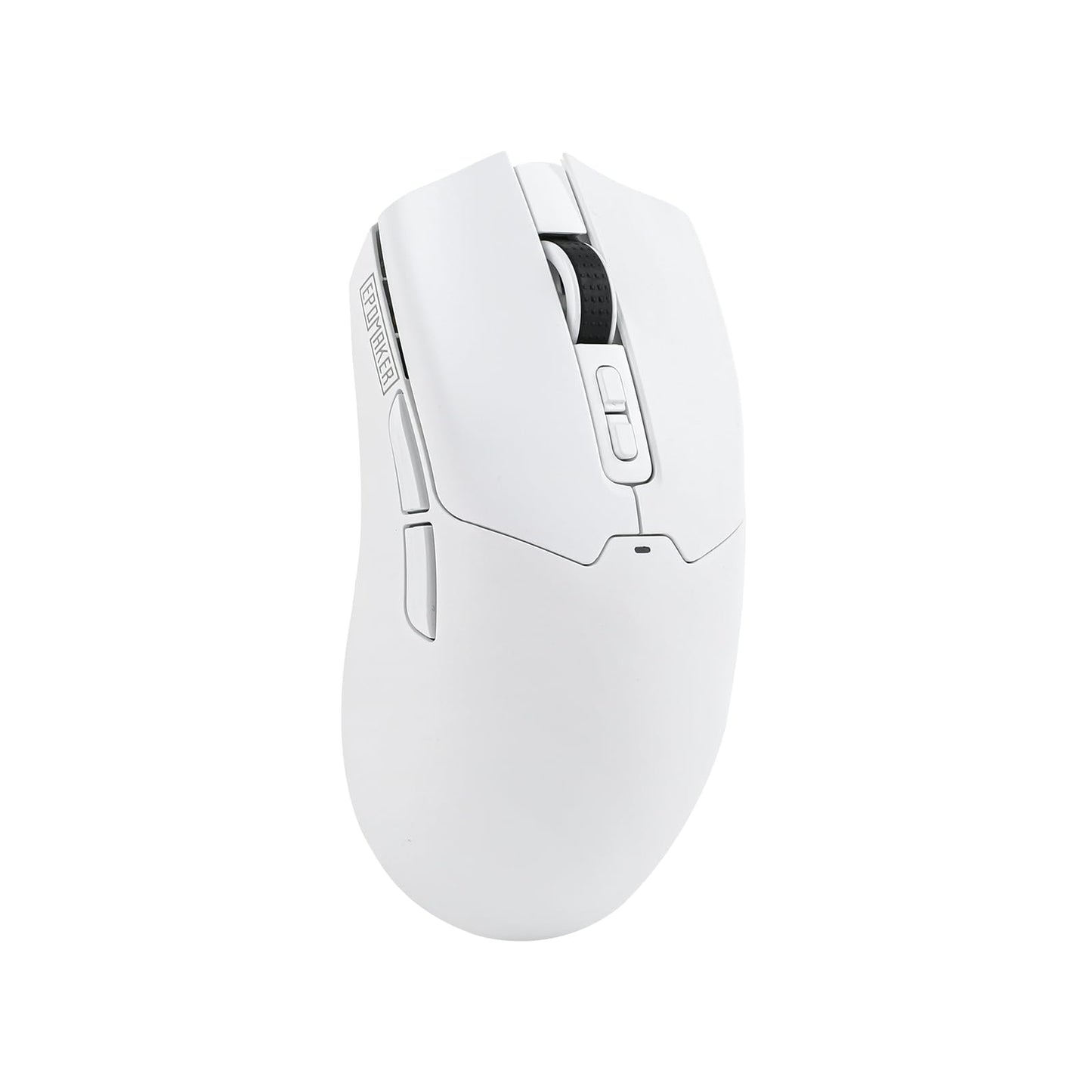 EPOMAKER Click Gaming Mouse Wireless 2.4Ghz/Bluetooth/Type-C 800 to 42 000 DPI Adjustable 8K Polling Rate 500mAh Lightweight Optical Mouse for PC/Mac/Linux (White)