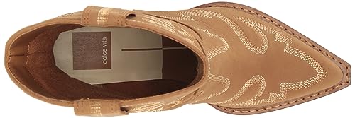 Dolce Vita RUNA Sneakers, Size 10, Whiskey Nubuck Leather, Stylish & Comfortable