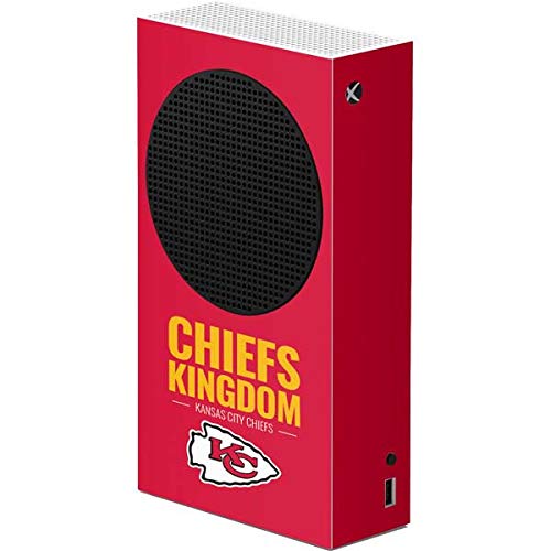 Skinit Decal Gaming Skin Compatible with Xbox Series S Console - Officially Licensed NFL Kansas City leaders Team Motto Design