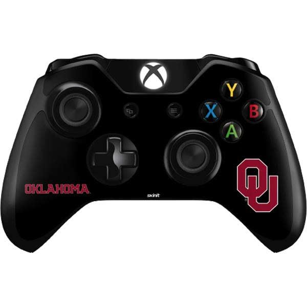 Skinit Decal Gaming Skin Compatible with Xbox One Controller - Officially Licensed University of Oklahoma Only One Sooners Design