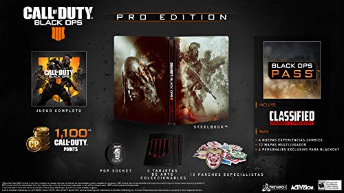 ACTIVISION Call of Duty: Black Ops 4 Pro Edition - PlayStation 4, Model 88303
