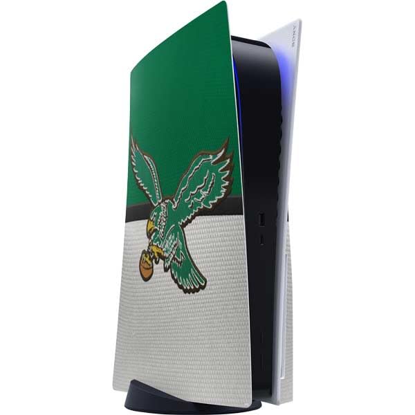 Skinit Decal Gaming Skin Compatible with PS5 Console - Officially Licensed NFL Philadelphia Eagles Vintage Design