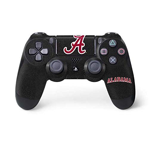 Skinit Decal Gaming Skin Compatible with PS4 Controller - Officially Licensed University of Alabama Logo Design