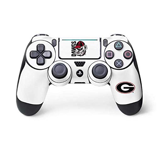 Skinit Decal Gaming Skin Compatible with PS4 Pro/Slim Controller - Officially Licensed University of Georgia Dawgs Design