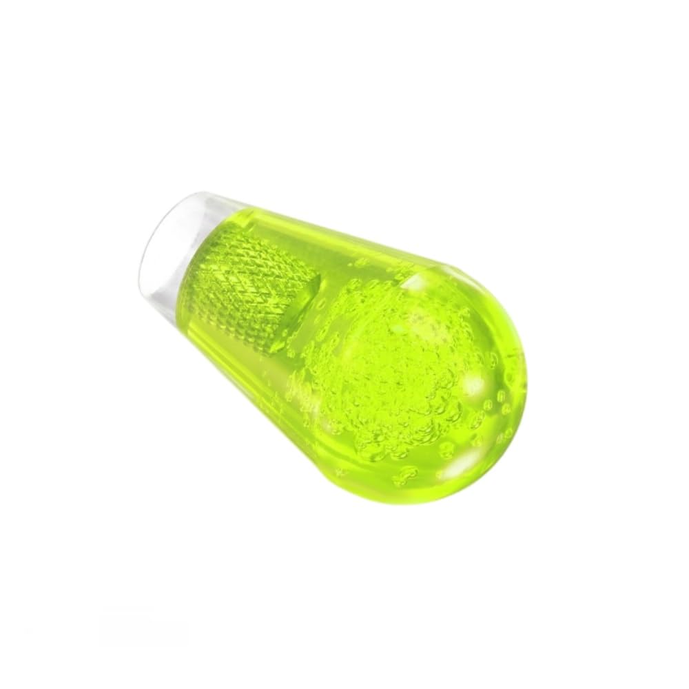AKUYAO Joystick Transparent Crystal Bubble Ellipse Top Ball Head Handle Knob for Arcade Game Handle Replacement Parts (Transparent Yellow)