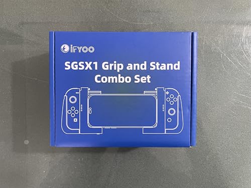 IFYOO SGSX1 Ergonomic Grip for Switch Joycon Controller - Black