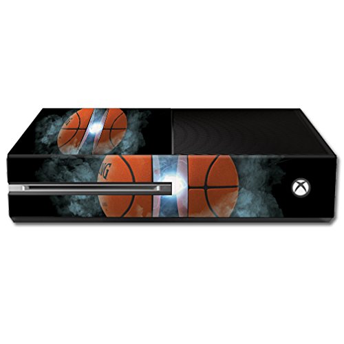 MightySkins Skin Compatible with Microsoft Xbox One - Basketball Orb | Protective, Durable, and Unique Vinyl Decal wrap Cover |