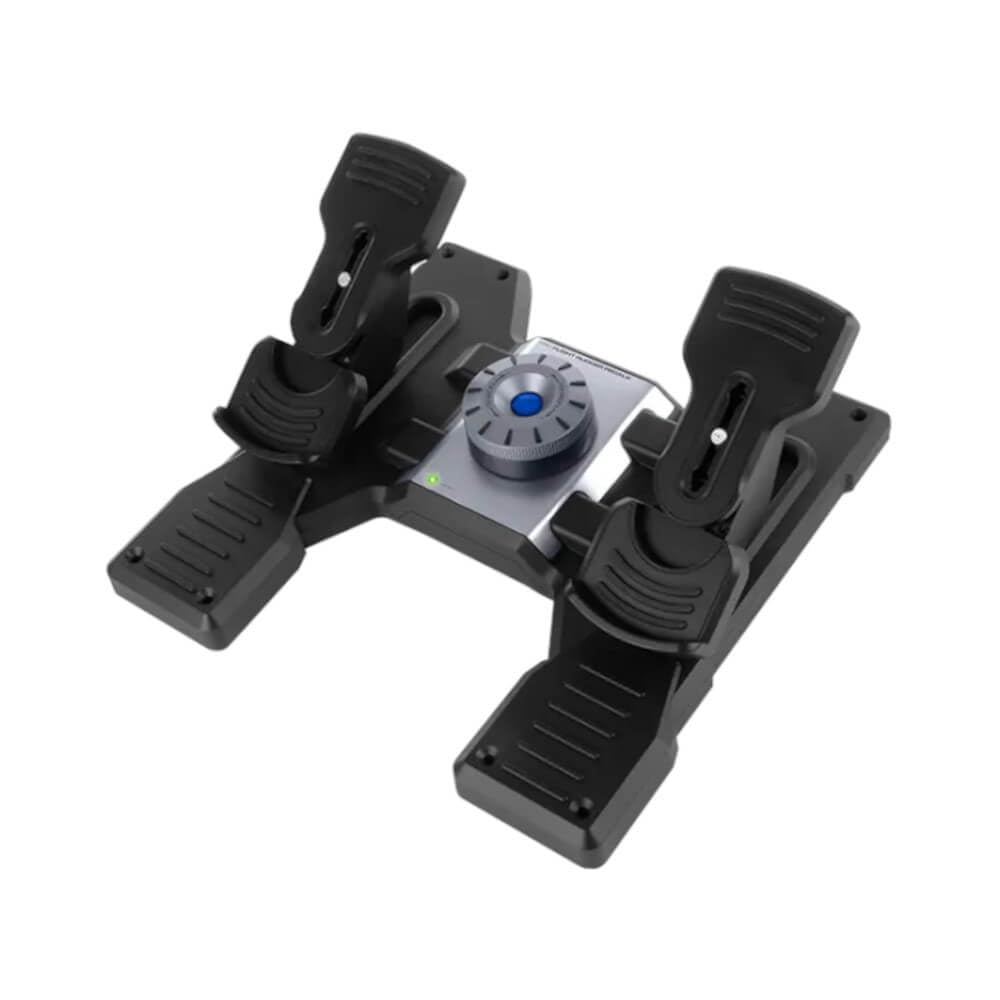 Logitech G USB PRO Flight Rudder Pedals - 6.6" x 15.9" x 12.2" - Precision Control for Flight Simulation