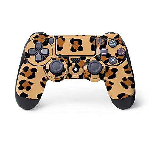 Skinit Decal Gaming Skin Compatible with PS4 Controller - Leopard Spots Print Design