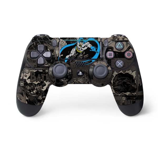 Skinit Decal Gaming Skin Compatible with PS4 Pro/Slim Controller - Officially Licensed DC Comics Batman Classic Art Design