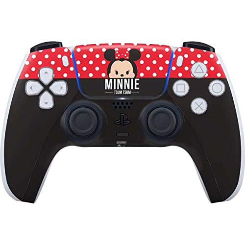 Skinit Decal Gaming Skin Compatible with PS5 Controller - Officially Licensed Disney Tsum Tsum Minnie Mouse Design
